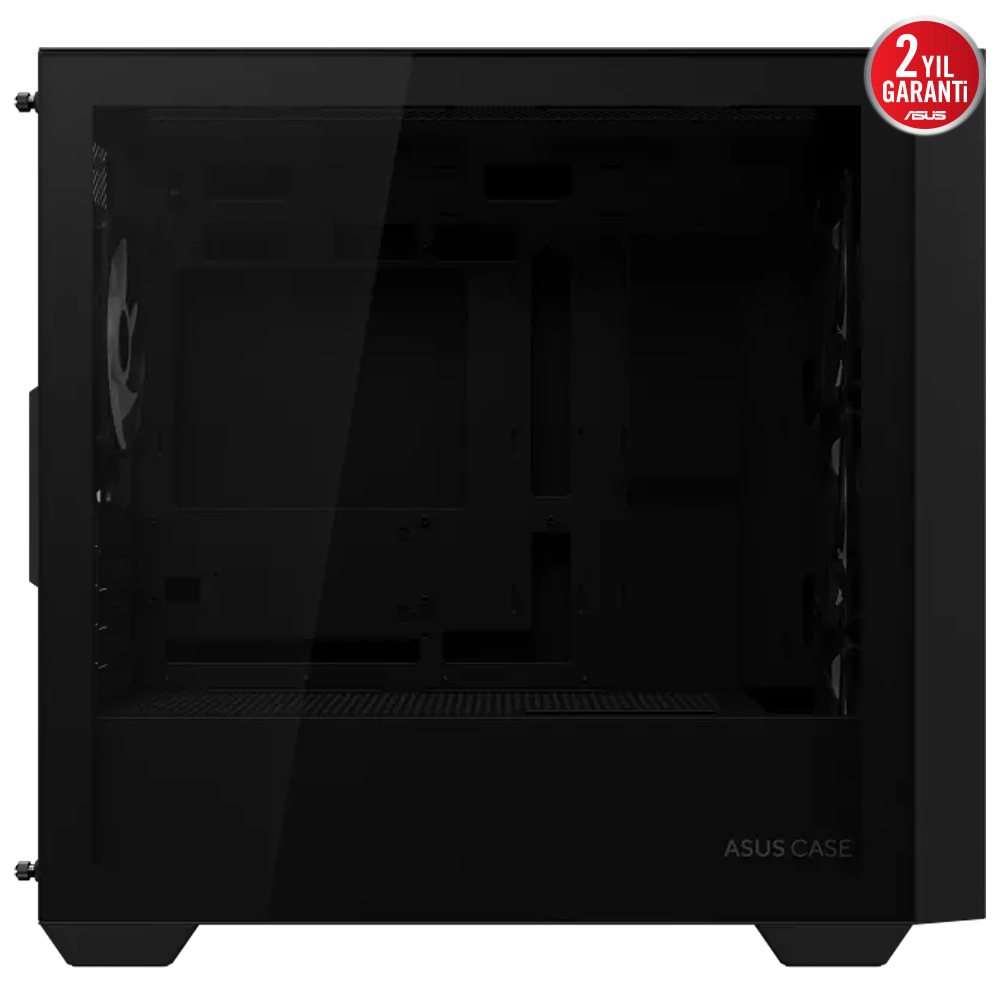 ASUS A21 PLUS Tempered Glass ARGB Siyah USB 3.2 Micro ATX Kasa
