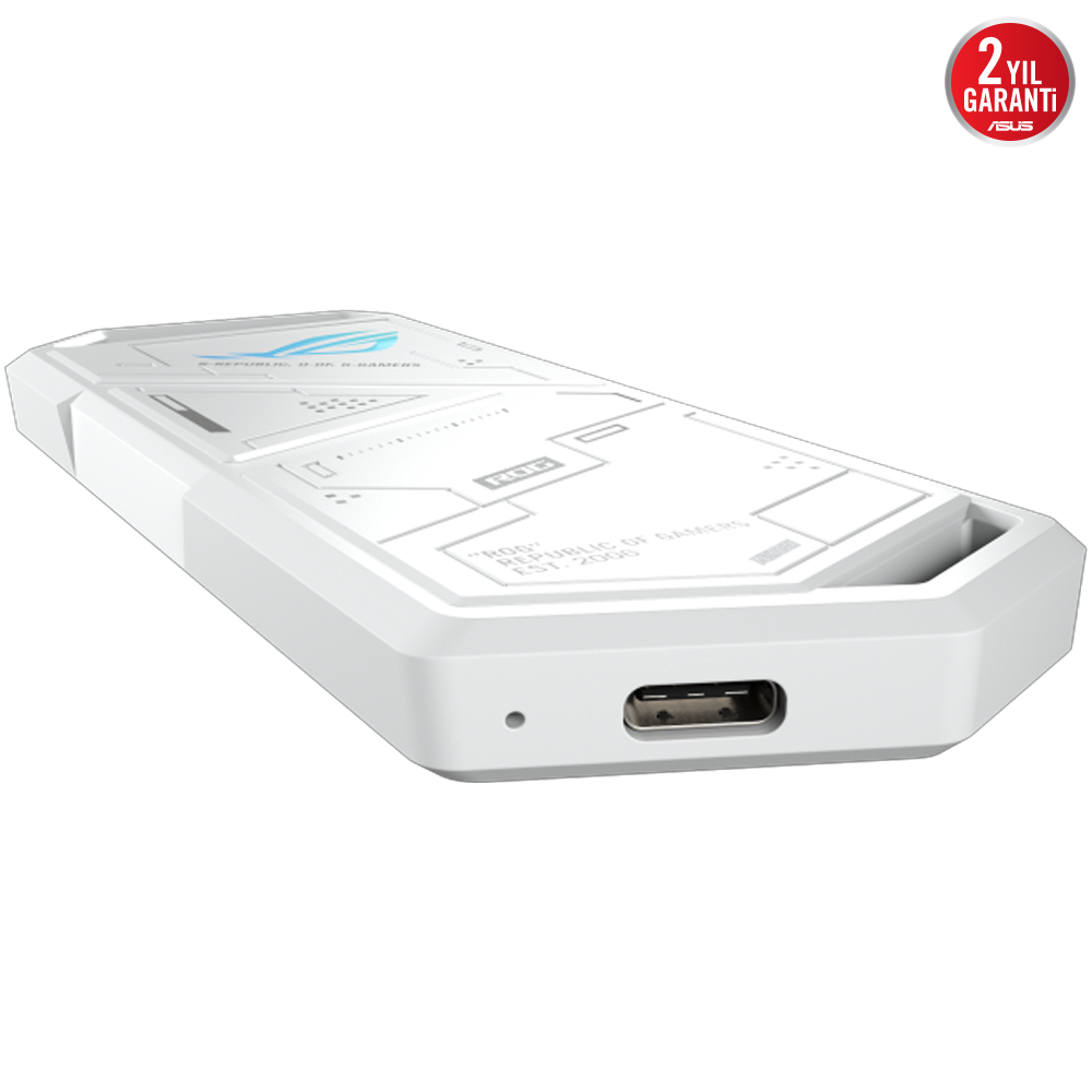 ASUS ROG STRIX ARION M.2 NVMe Beyaz SSD Kutusu