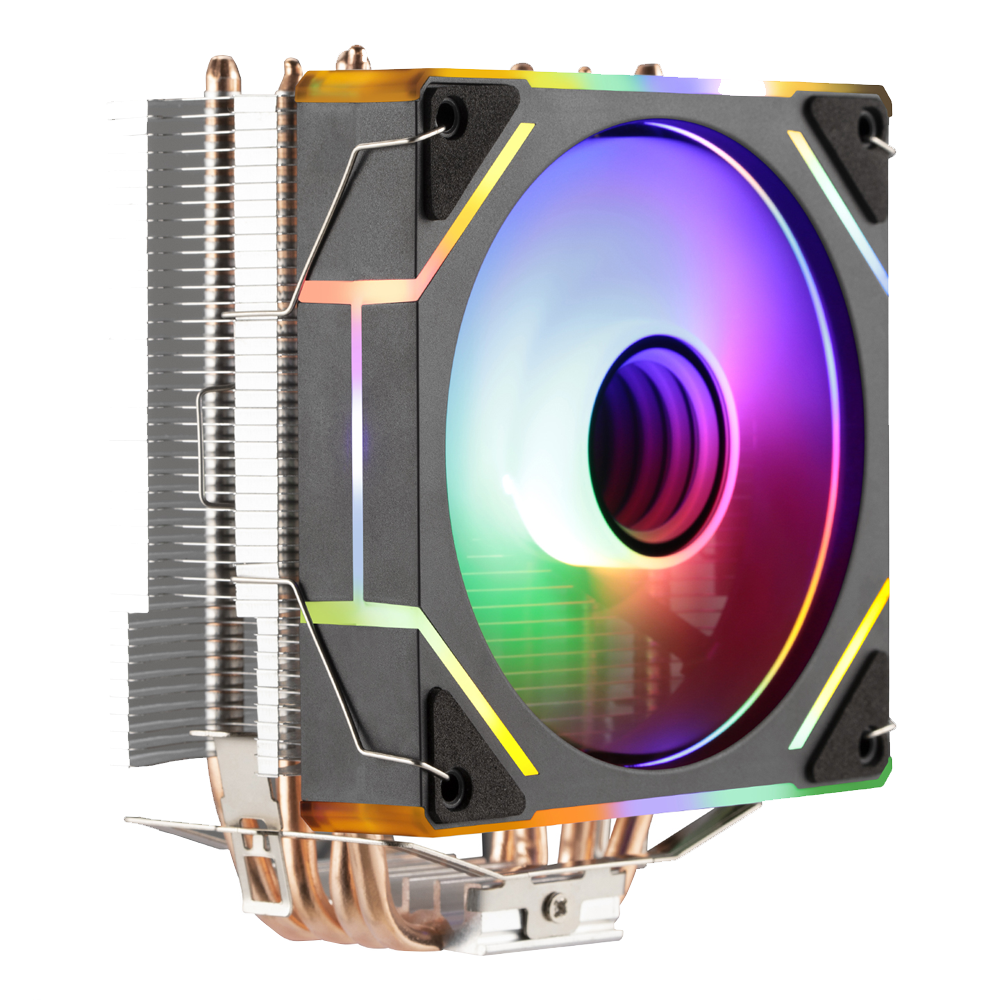 Evercool CS-120 Rainbow ARGB 120mm Kule Tipi İşlemci Soğutucu
