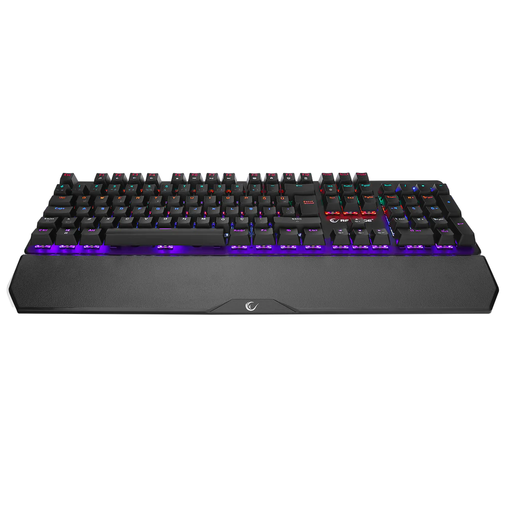 Rampage KB-R86 UMBRA Siyah USB Rainbow Aydınlatmalı Blue Switch Mekanik Gaming Oyuncu Klavye