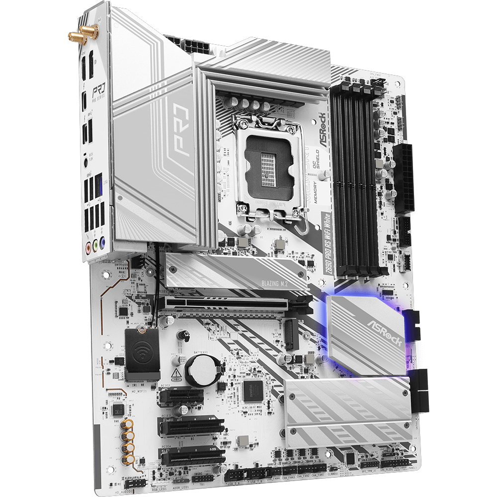ASROCK Z890 PRO RS WIFI W 9066MHz OC DDR5 Soket 1851 WIFI6E M.2 HDMI DP Thunderbolt 4 ATX Anakart