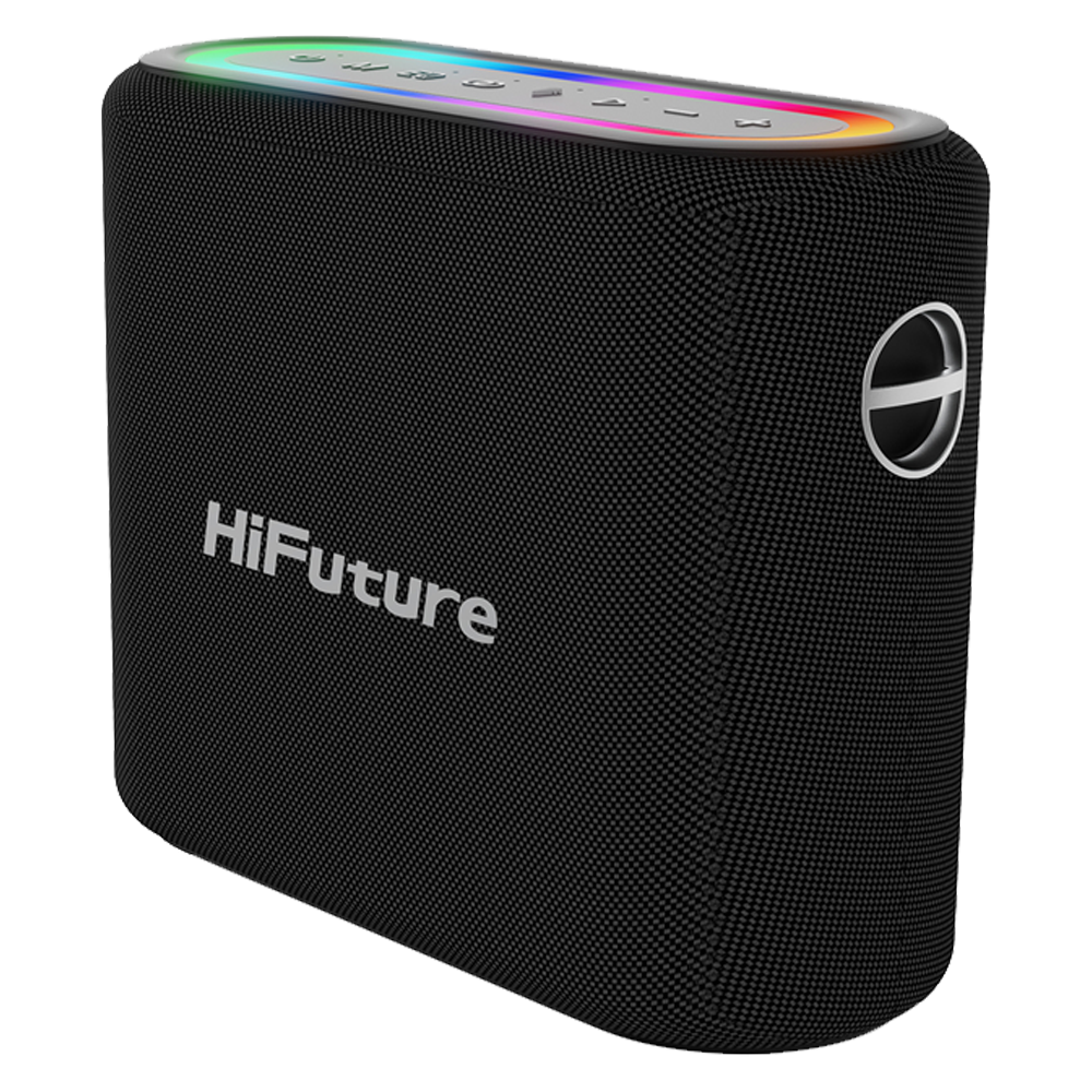 HiFuture Vocalist 300 150W Karaoke Sistemi Siyah Taşınabilir Hoparlör