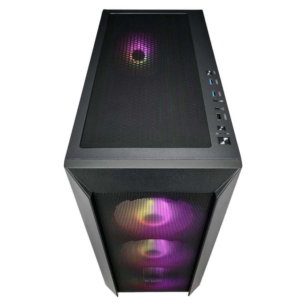  FSP CMT318 Tempered Glass USB 3.0 Gen4 Tempered Glass Rainbow E-ATX Kasa + FSP 750W PSU