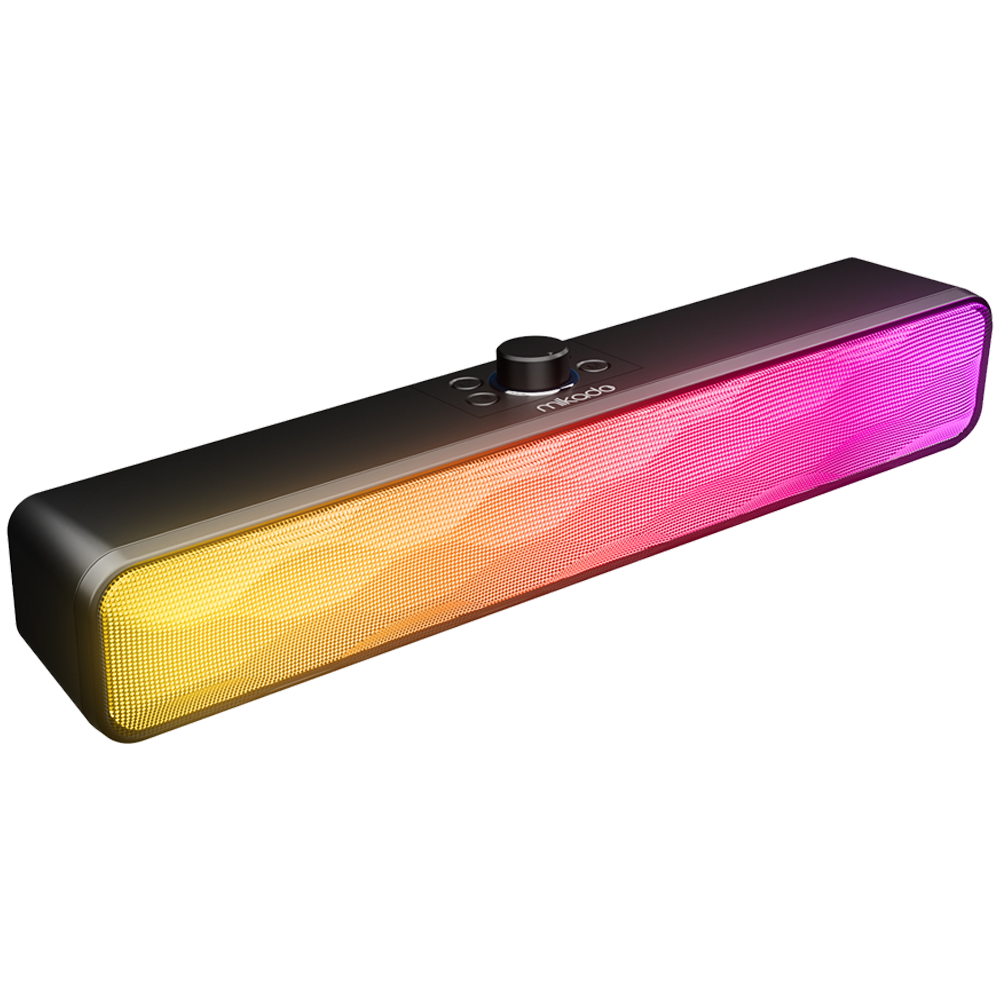 Mikado MD-SBT31 5*2W Siyah 1200mAh TF/BT/USB/Type-C RGB Soundbar Speaker