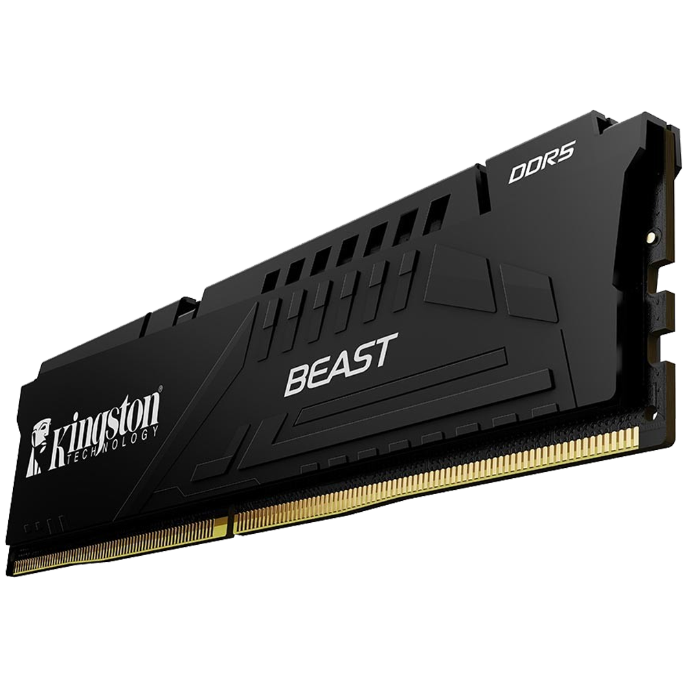 Kingston 32GB(2x16GB) Beast Black EXPO/XMP 6400MHz CL32 DDR5 Dual Kit Ram