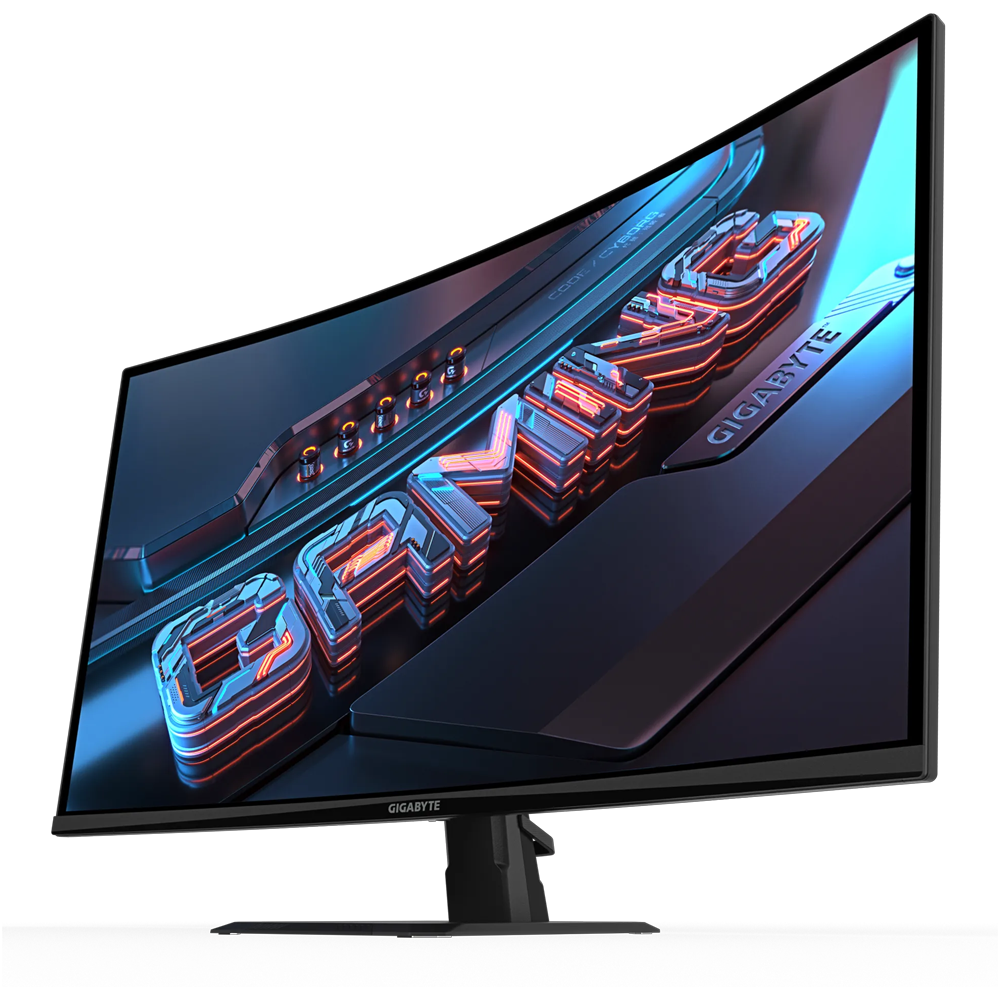 GIGABYTE GS32QCA 31.5" 180Hz 1ms HDMI DP FreeSync QHD HDR Ready VA Curved Gaming Monitör