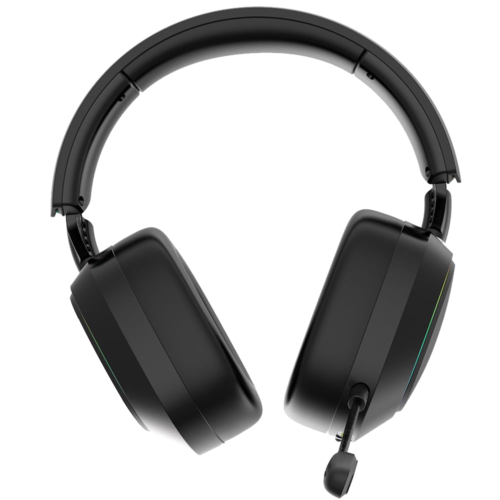 GameBooster WBH23B Nemesis PRO RGB Wireless 2.4G+BT Siyah Kablosuz Gaming Kulaklık