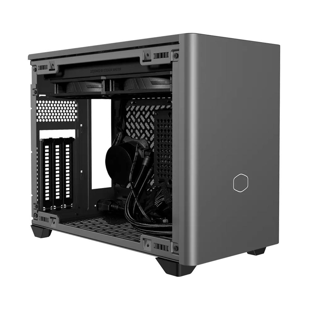 Cooler Master NR200P MAX V2 850W 80+ Gold 280 mm Sıvı Soğutucu USB 3.2 Siyah/Gri Mini-ITX Kasa