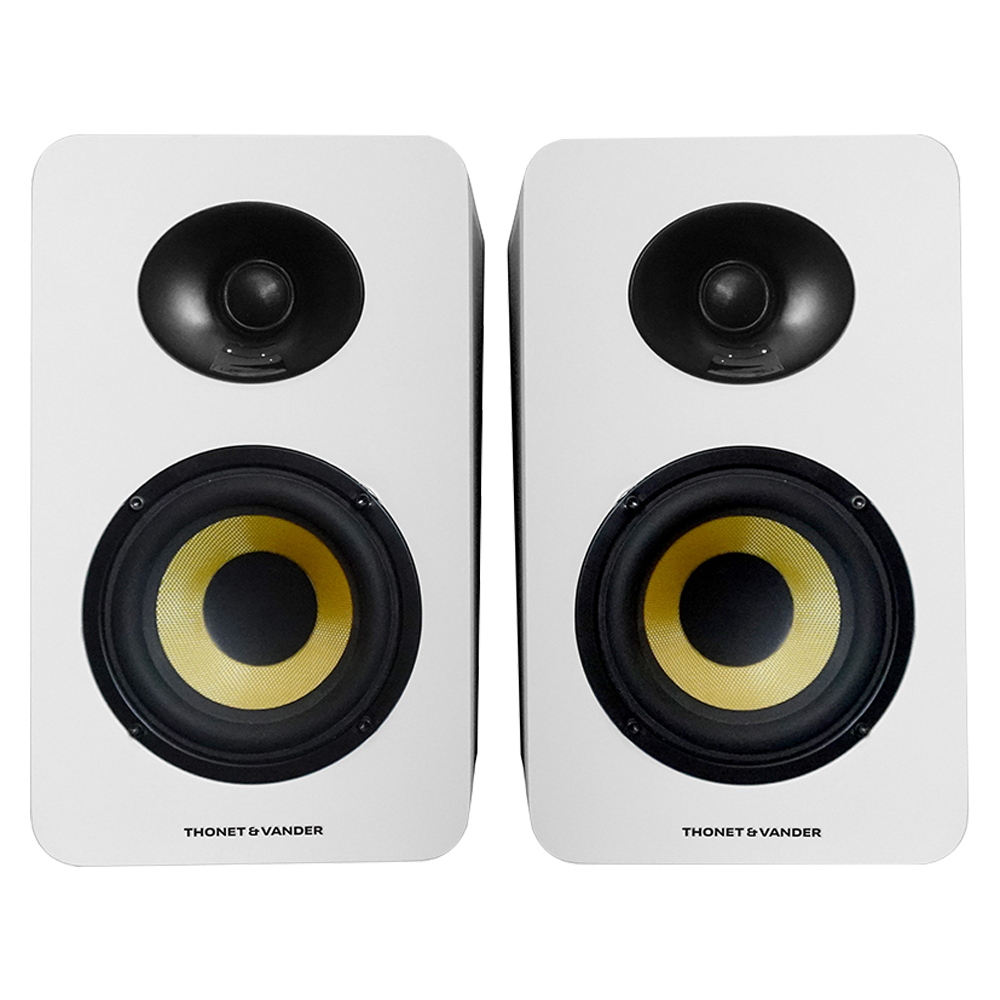 Thonet & Vander Vertrag Gen 2 Bluetooth 5.0 RCA 80W Beyaz 2.0 RMS Hoparlör