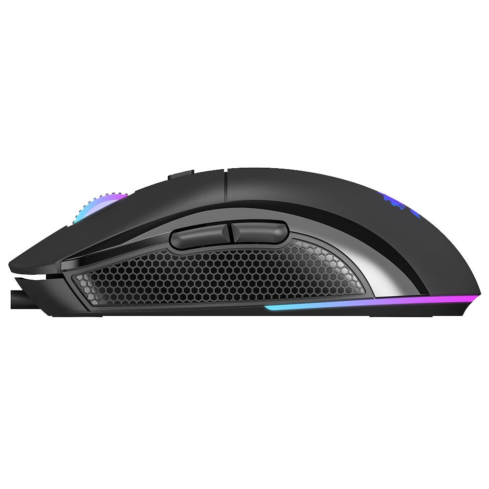 GameBooster M11 Dire RGB 12.800 DPI Siyah Kablolu Gaming Mouse