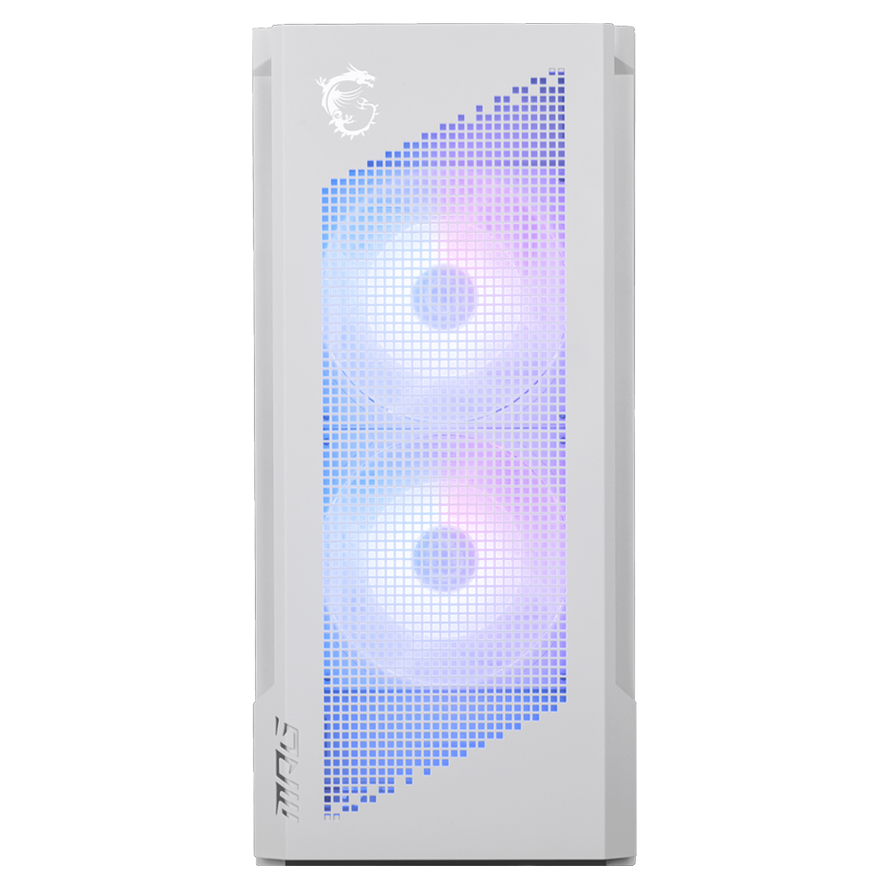 MSI MPG VELOX 300R AIRFLOW USB-C 2xUSB 3.2 Tempered Glass Beyaz ATX Mid Tower Kasa