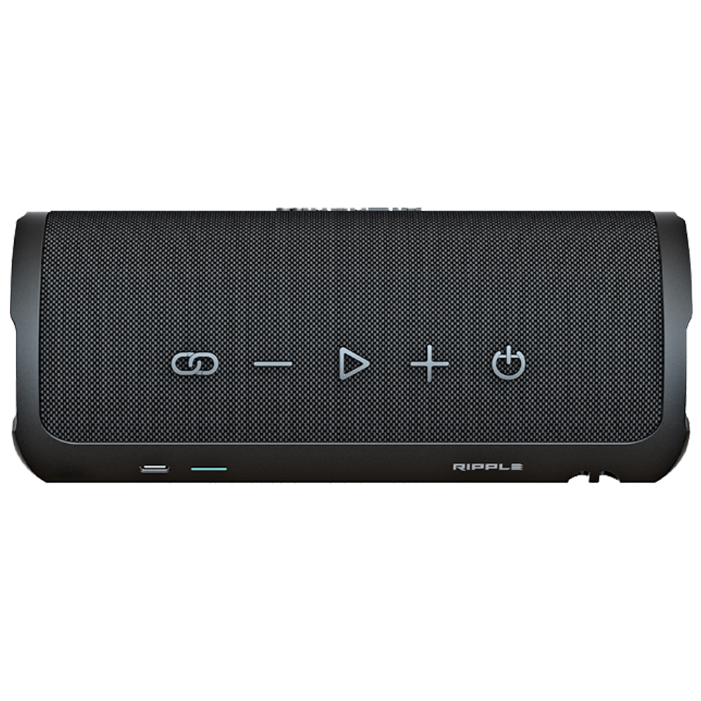 HiFuture Ripple 30W IPX7 Bluetooth Siyah Taşınabilir Stereo Hoparlör 