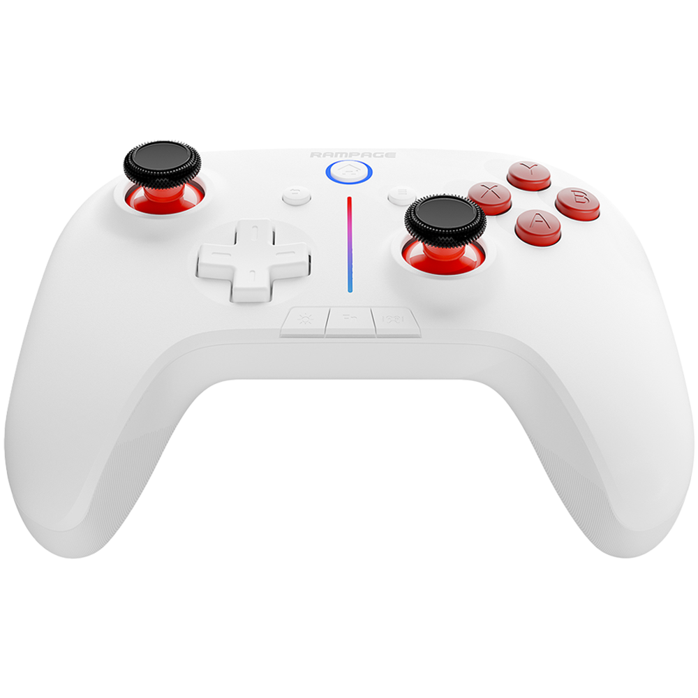 Rampage HYDRA Beyaz Kablosuz BT + 2.4 GHz Gamepad