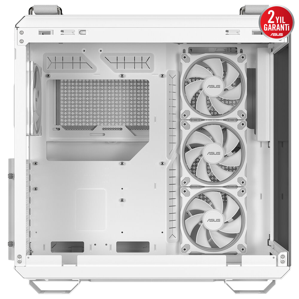 ASUS TUF GAMING GT502 Horizon Tempered Glass Beyaz USB 3.2 Mid Tower Kasa