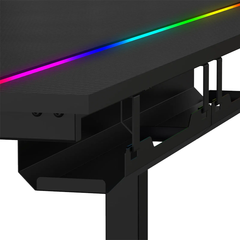 EXVEGA Nexus RGB Yükseklik Ayarlı Metal Oyuncu ve Çalışma Masası