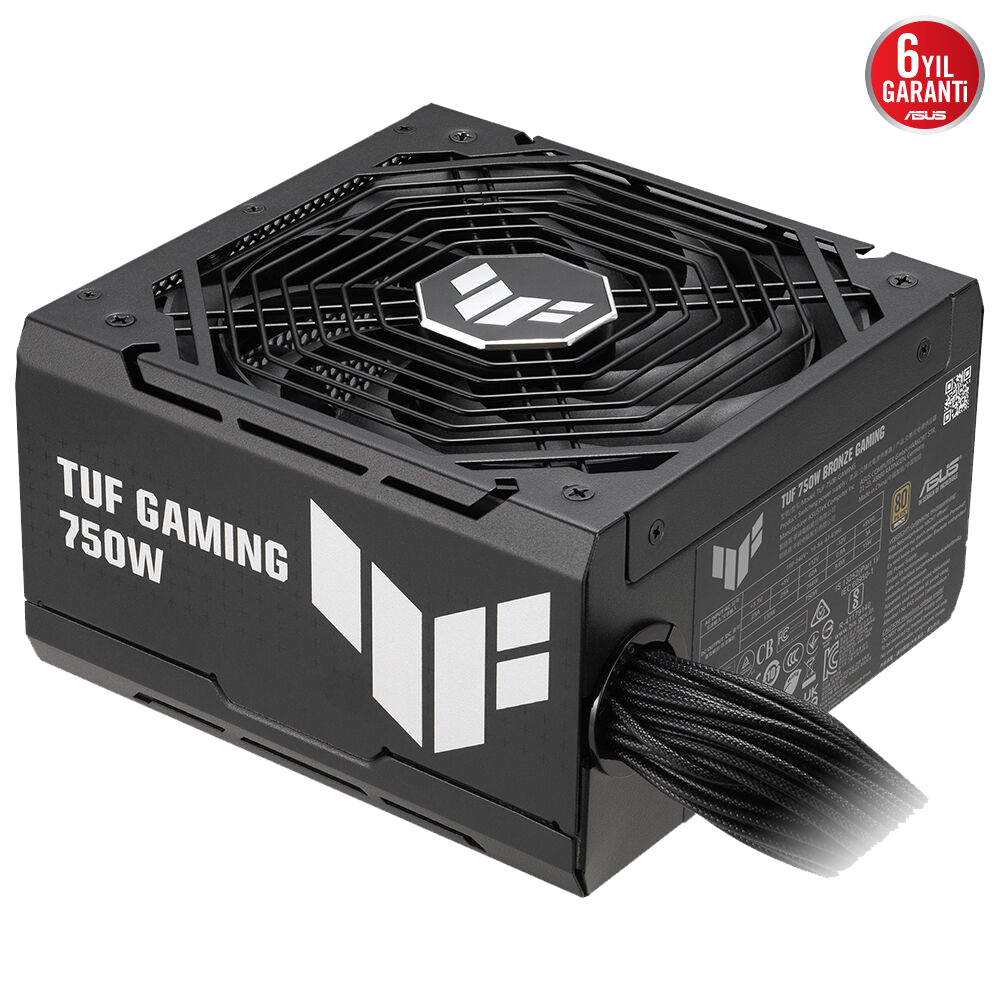ASUS TUF GAMING 750B 750W 80+ Bronze 135mm Fanlı PSU