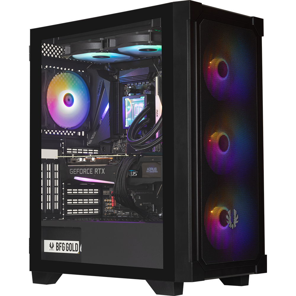 BitFenix Graph 750W 80+ Bronze  Tempered Glass FRGB USB 3.0 Mesh ATX Mid Tower Siyah Kasa