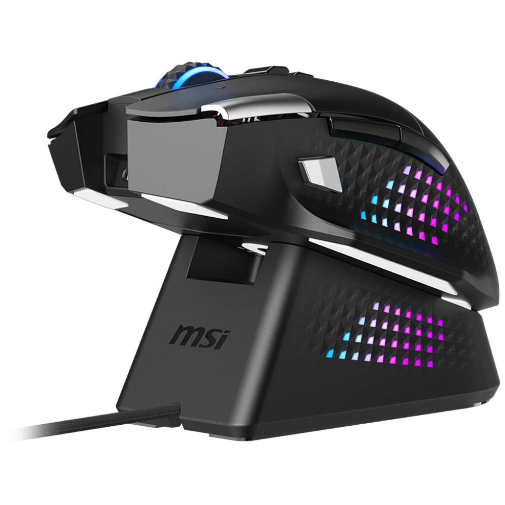 MSI VERSA PRO WIRELESS + MOUSE DOCK PRO Siyah Kablosuz Gaming Mouse