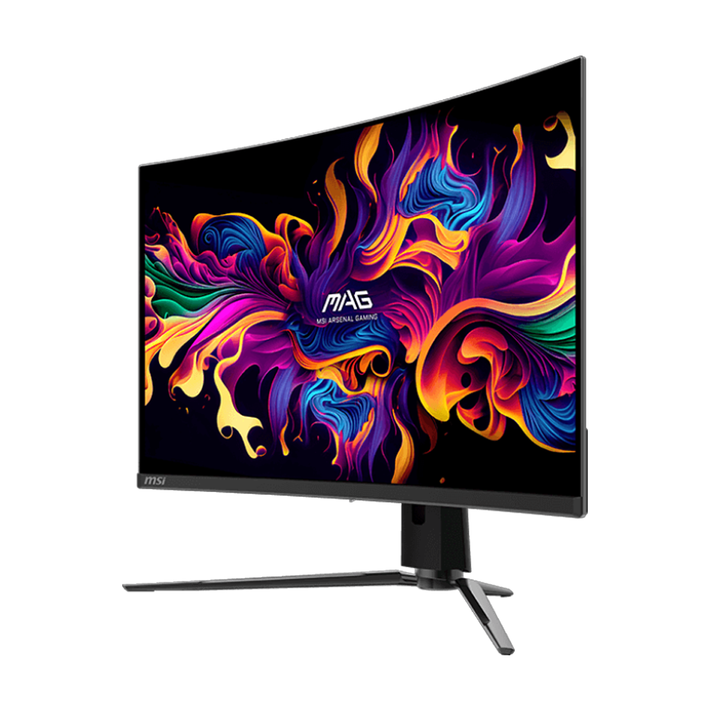 MSI MAG 321CUP QD-OLED 31.5 " 165Hz(OC) 0.5ms HDMI DP Type-C 15W G-Sync Premium Curved 1500R UHD QD-OLED Gaming Monitör
