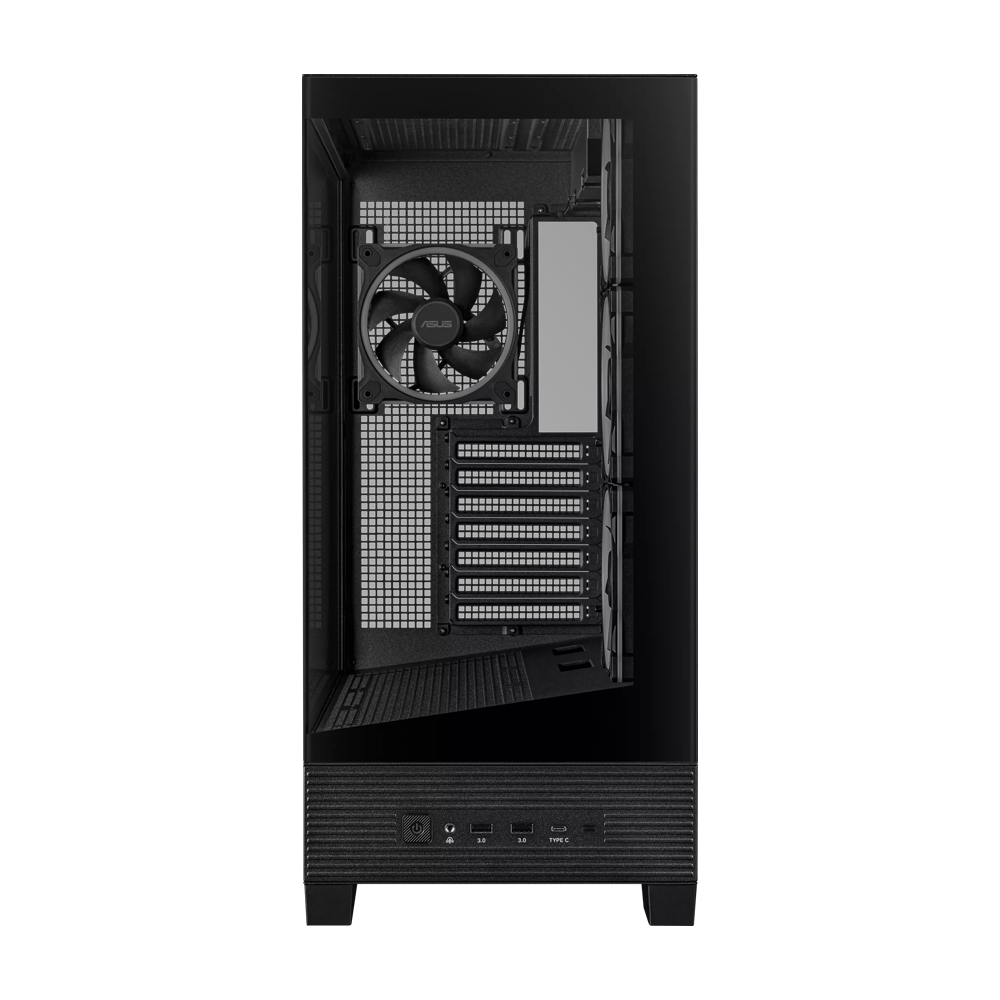 ASUS A31 PLUS Tempered Glass ARGB Siyah USB 3.2 ATX Mid Tower Kasa