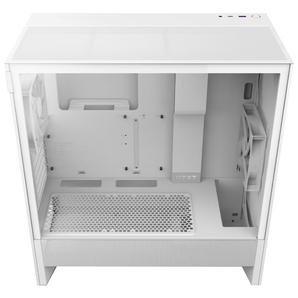 NZXT H5 Flow Edition 750W 80+ Bronze USB 3.2 USB-C Beyaz ATX Mid Tower Kasa