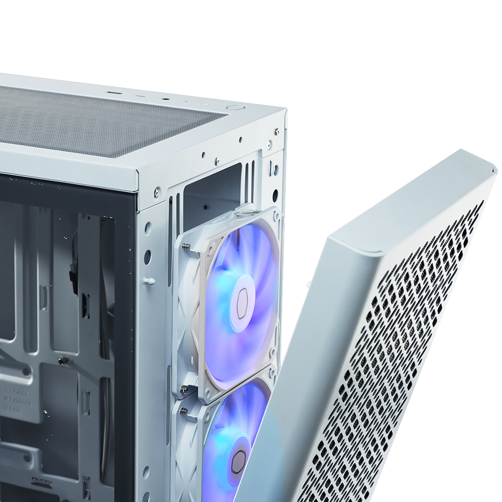 Cooler Master ELITE 502 ARGB Tempered Glass USB 3.2 Beyaz Mid Tower Kasa