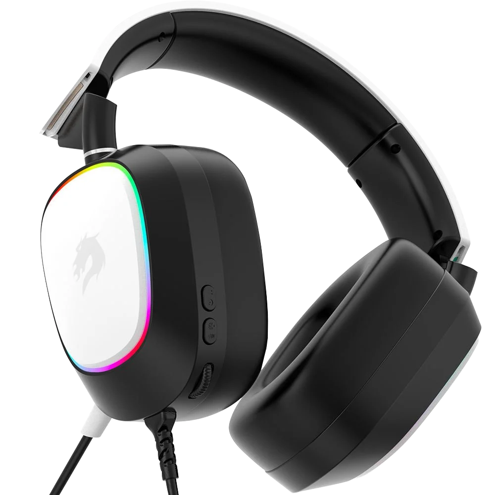 GameBooster H23W Nemesis RGB USB 7.1 Beyaz Profesyonel Gaming Kulaklık