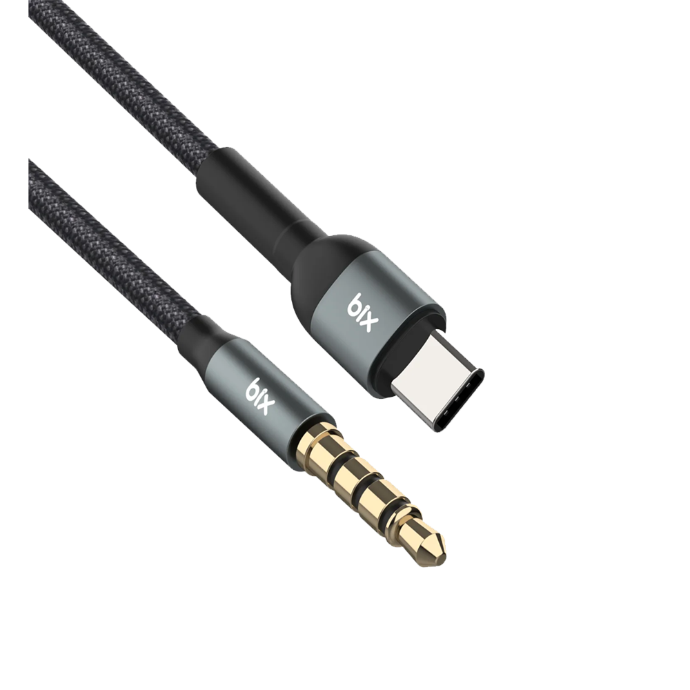 Bix BXAU1C Type-C 3.5mm Aux Hi-Fi Ses Kablosu 