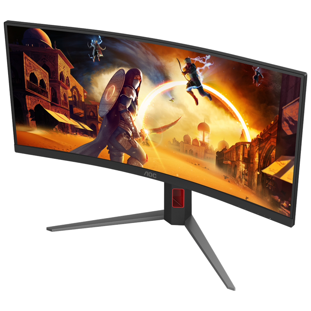 AOC CU34G4 34" 180Hz 0.5ms HDMI DP Adaptive Sync FreeSync Premium HDR10 UWQHD FAST VA Curved Gaming Monitör