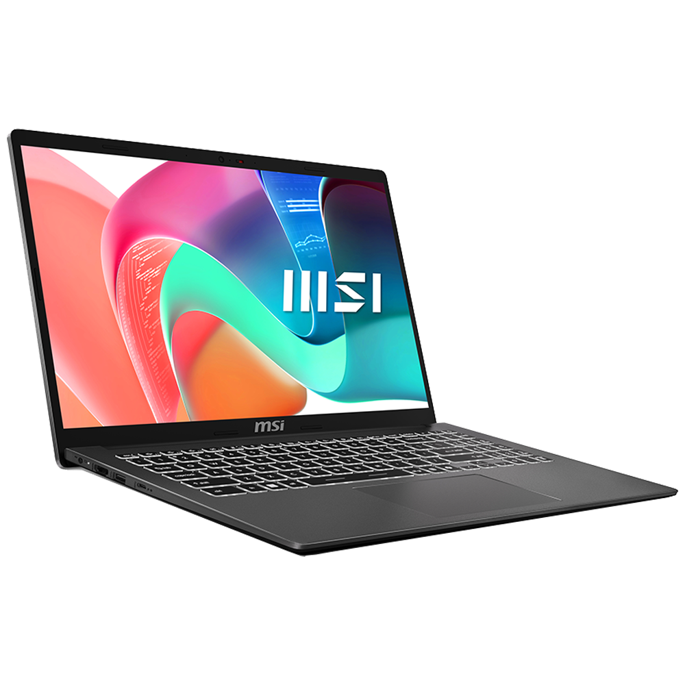 MSI MODERN 15 F1MG-632XTR i7-150U 16GB DDR4 512GB SSD Iris Xe Graphics 15.6" FHD FreeDos Notebook