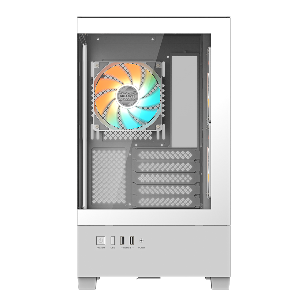 GIGABYTE C201 PANORAMIC ICE Tempered Glass USB 3.0 ATX Mid Tower Bilgisayar Kasası