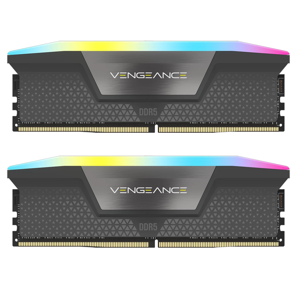 CORSAIR 96GB (2x48GB) Vengeance RGB 6000MHz CL36 DDR5 EXPO/XMP Dual Kit Ram