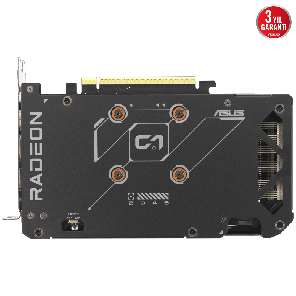 ASUS DUAL Radeon RX 9060 XT 8GB GDDR6 128 Bit Ekran Kartı