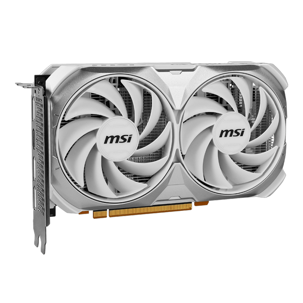 MSI GeForce RTX 4060 VENTUS 2X WHITE 8G OC 8GB GDDR6 DLSS 3 128 Bit Bulk Ekran Kartı