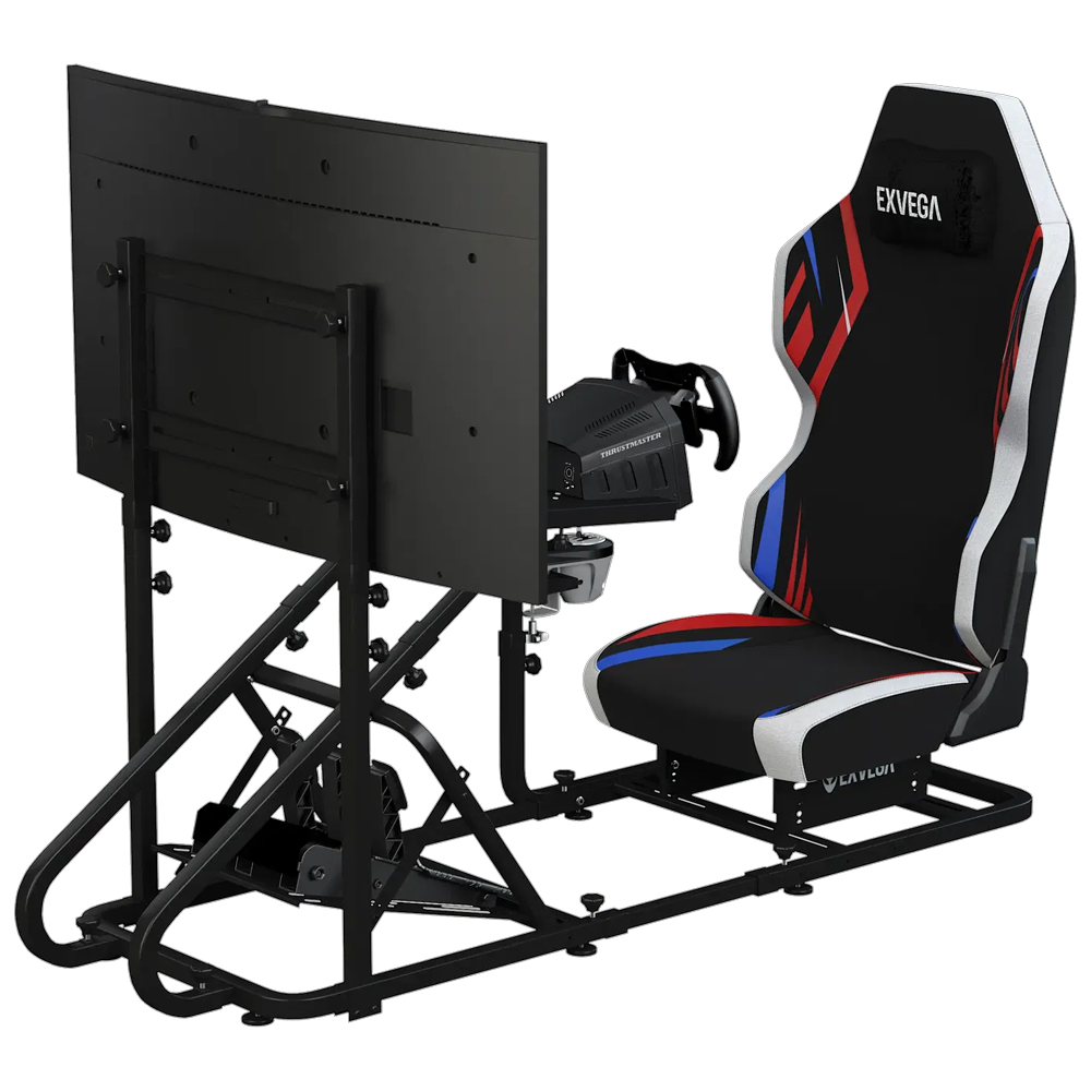 EXVEGA SR01 Sim Racing Yarış Simülatörü Kokpiti