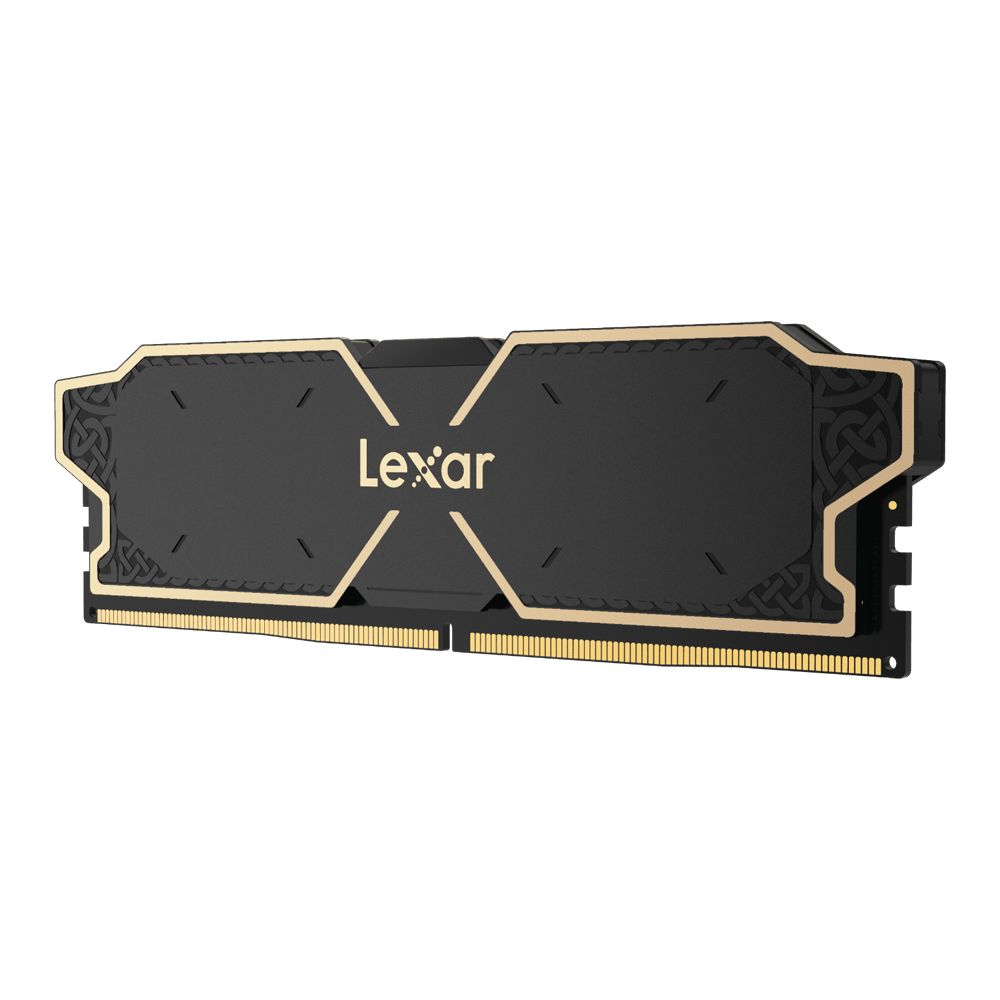 Lexar 16GB (1x16GB) THOR 6000MHz CL38 INTEL XMP/ AMD EXPO DDR5 Siyah Single Kit Ram