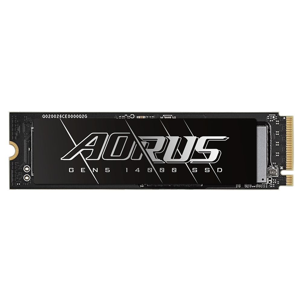 GIGABYTE AORUS 2TB 14000 Gen5 NVMe M.2 2280 SSD 14500MB Okuma / 12700 MB Yazma