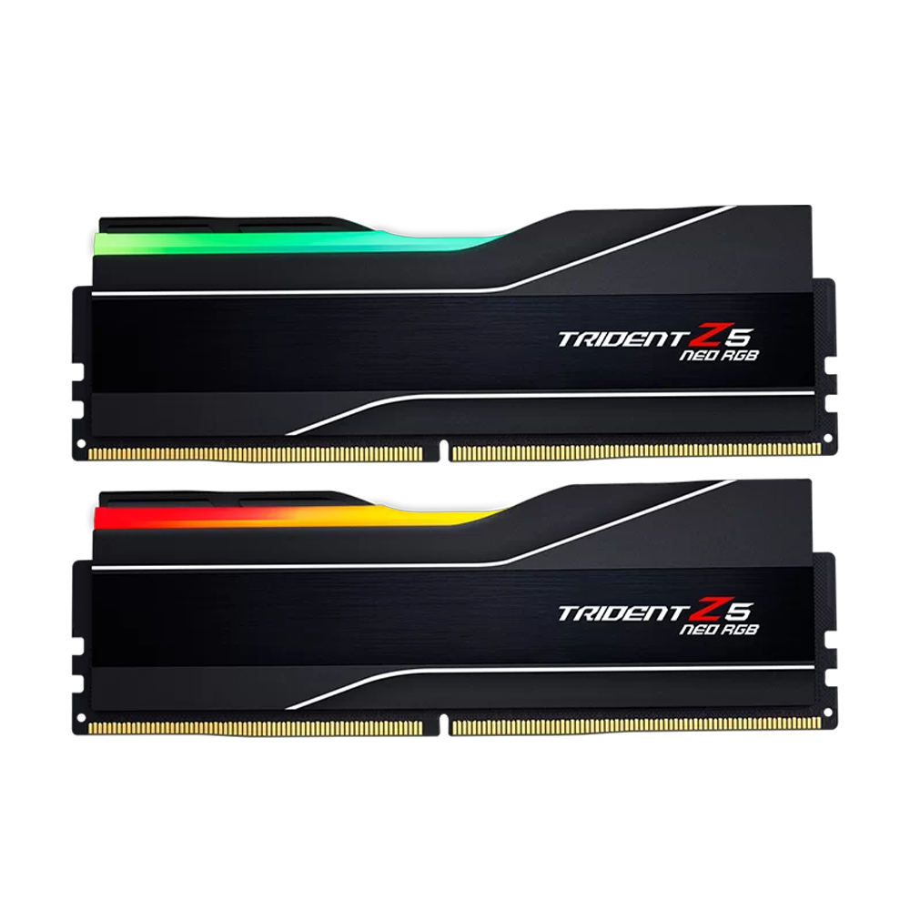 GSKILL 64GB (2x32GB) Trident Z5 Neo RGB DDR5 6000Mhz CL28 AMD EXPO Dual Kit Ram