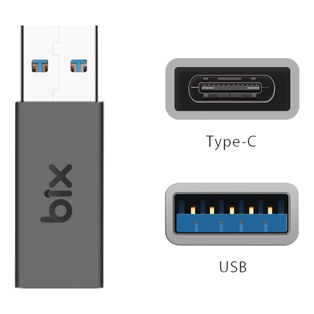 Bix ADP-03 USB 3.0 Type-C Dönüştürücü Adaptör