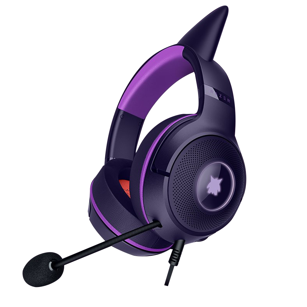 Razer Kraken Kitty V2 Gengar Edition RGB Mikrofonlu Gaming Kulaklık