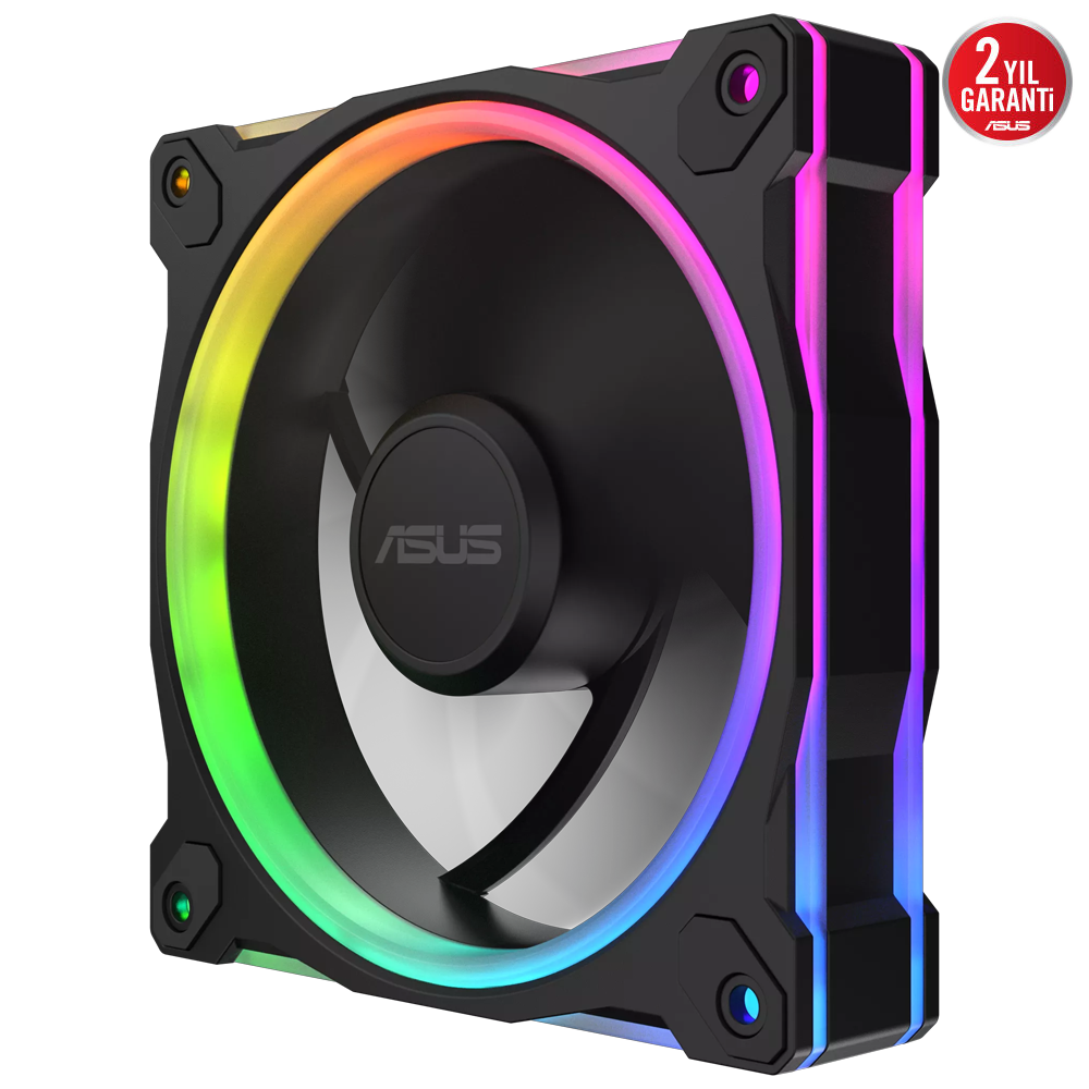 ASUS PRIME MR120 Reverse ARGB Siyah 120mm Kasa Fanı