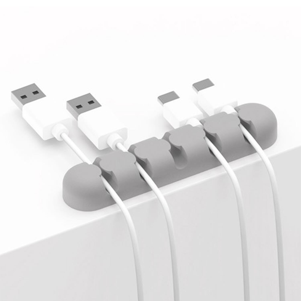 Orico Yapışkanlı Gri Kablo Düzenleyici