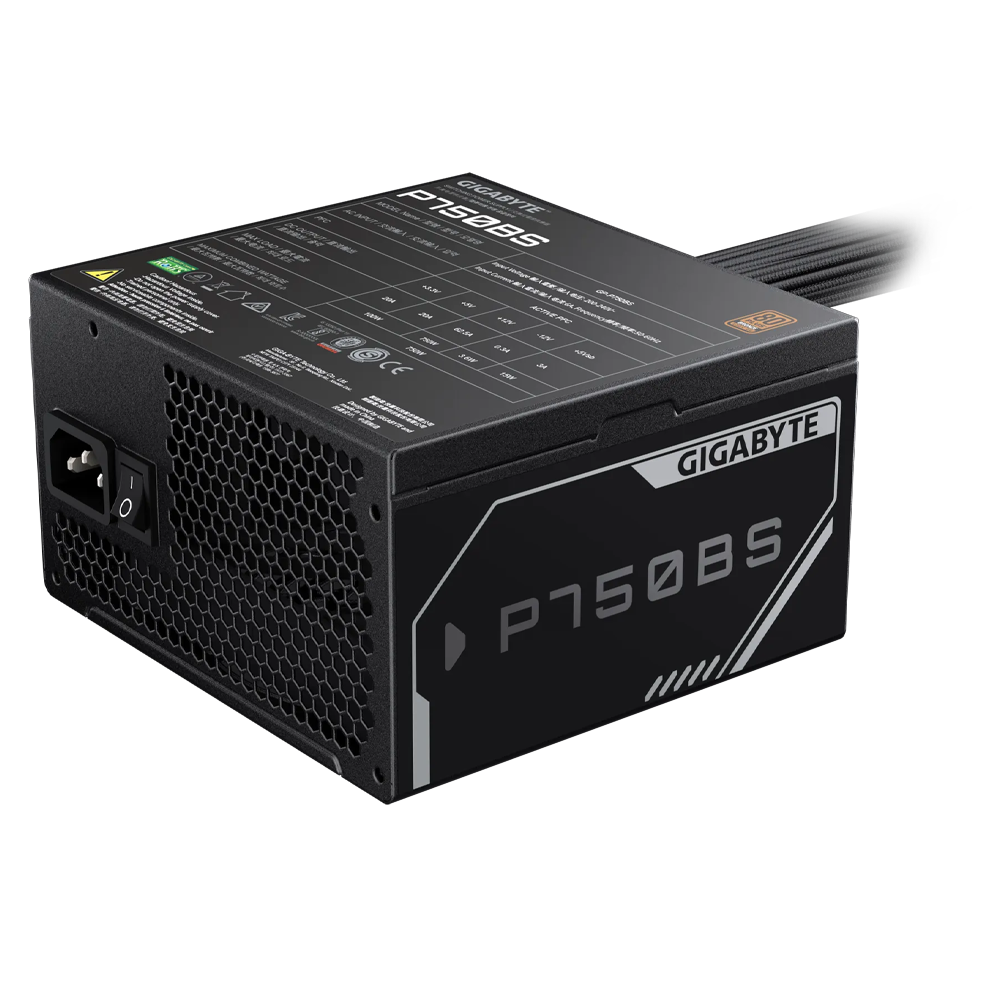 GIGABYTE P750BS 750W 80+ Bronze 120mm Fanlı PSU