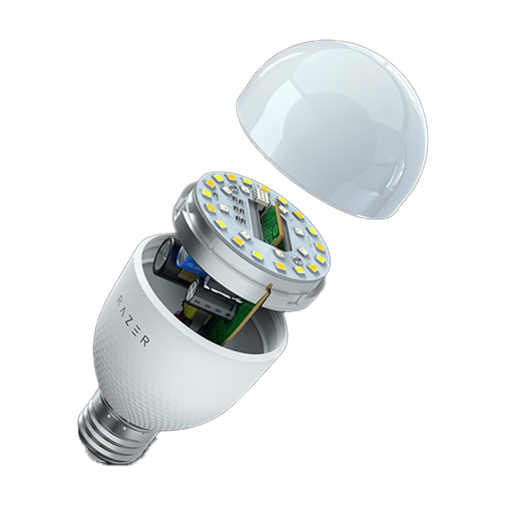 Razer Aether Light Bulb RGB LED 800 lümen Amazon Alexa, Google Assistant Destekli 9W Aydınlatma