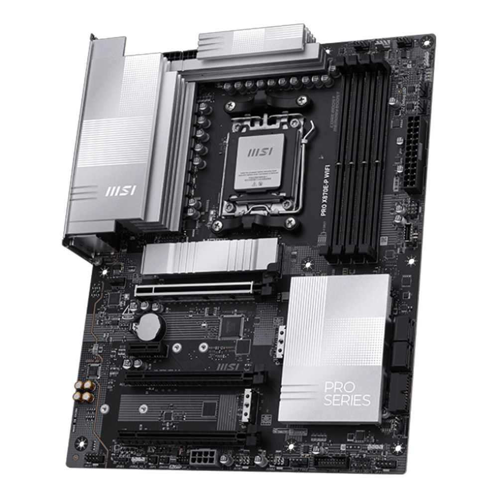 MSI PRO X870E-P WIFI 8200MHz DDR5 Soket AM5 M.2 Type-C HDMI ATX Anakart