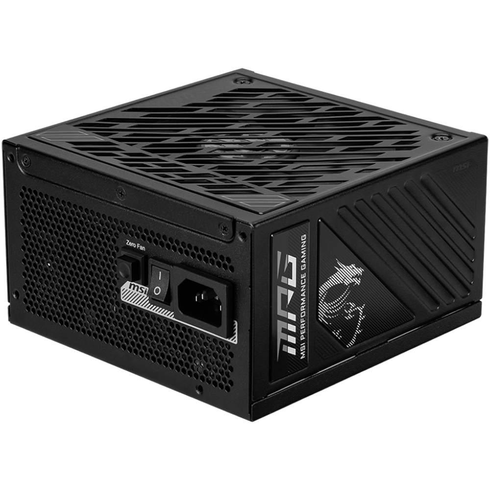 MSI MPG A1000GS 1000W 80+ Gold GEN 5.1 ATX 3.1 Full Modüler 135mm Fanlı PSU