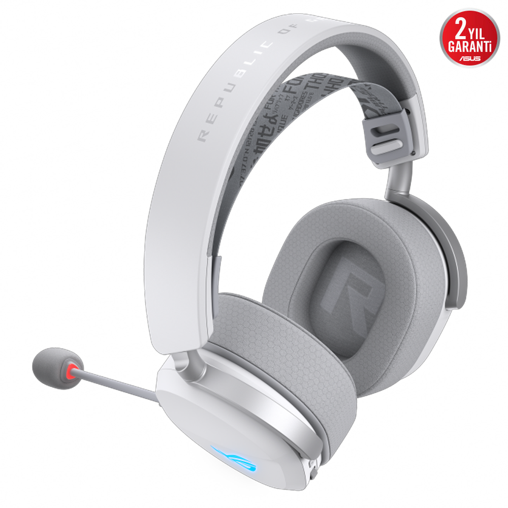 ASUS ROG PELTA Beyaz RGB Kablosuz Gaming Kulaklık