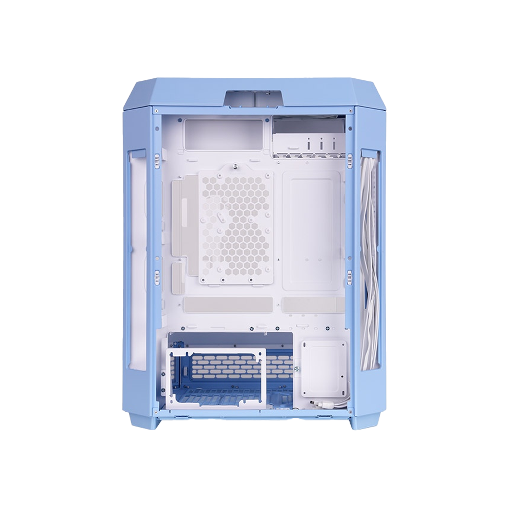 Thermaltake Tower 600 Hydrangea USB 3.2 Tempered Glass ATX Mid Tower Mavi Gaming Kasa