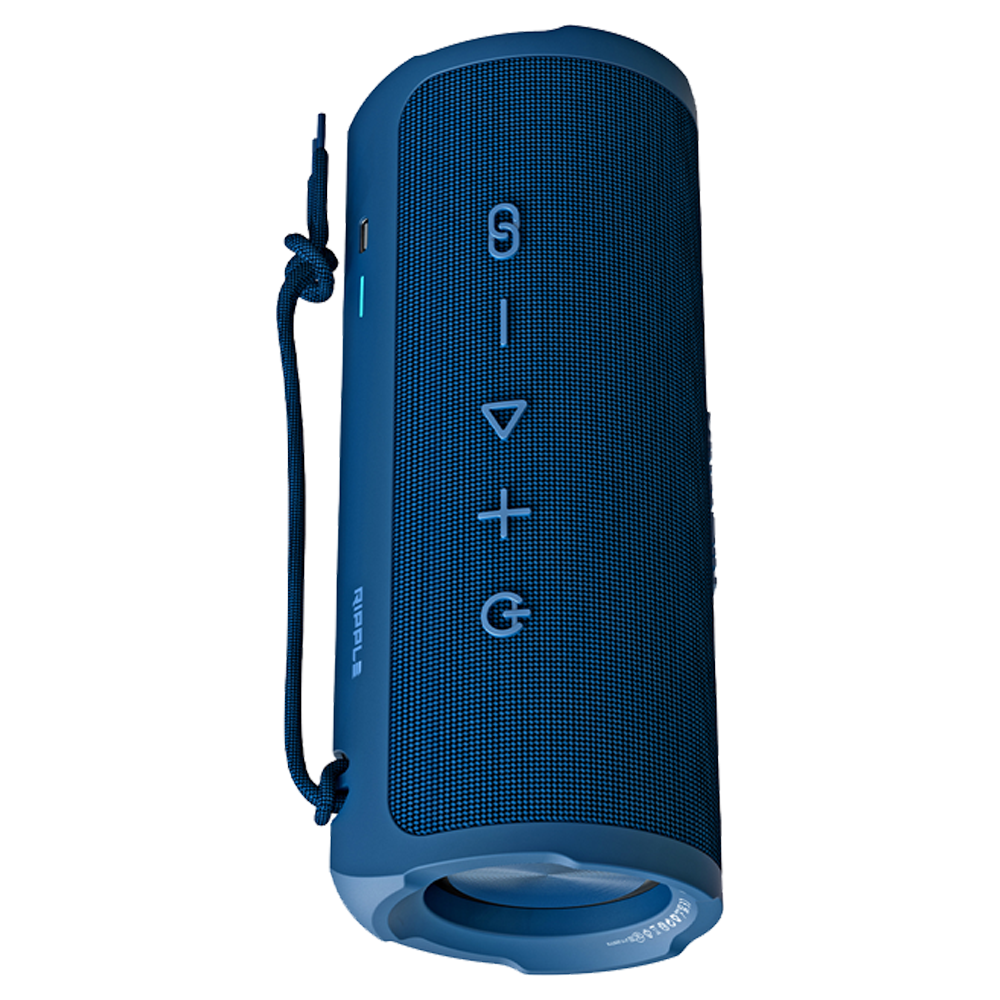 HiFuture Ripple 30W IPX7 Bluetooth Mavi Taşınabilir Stereo Hoparlör 