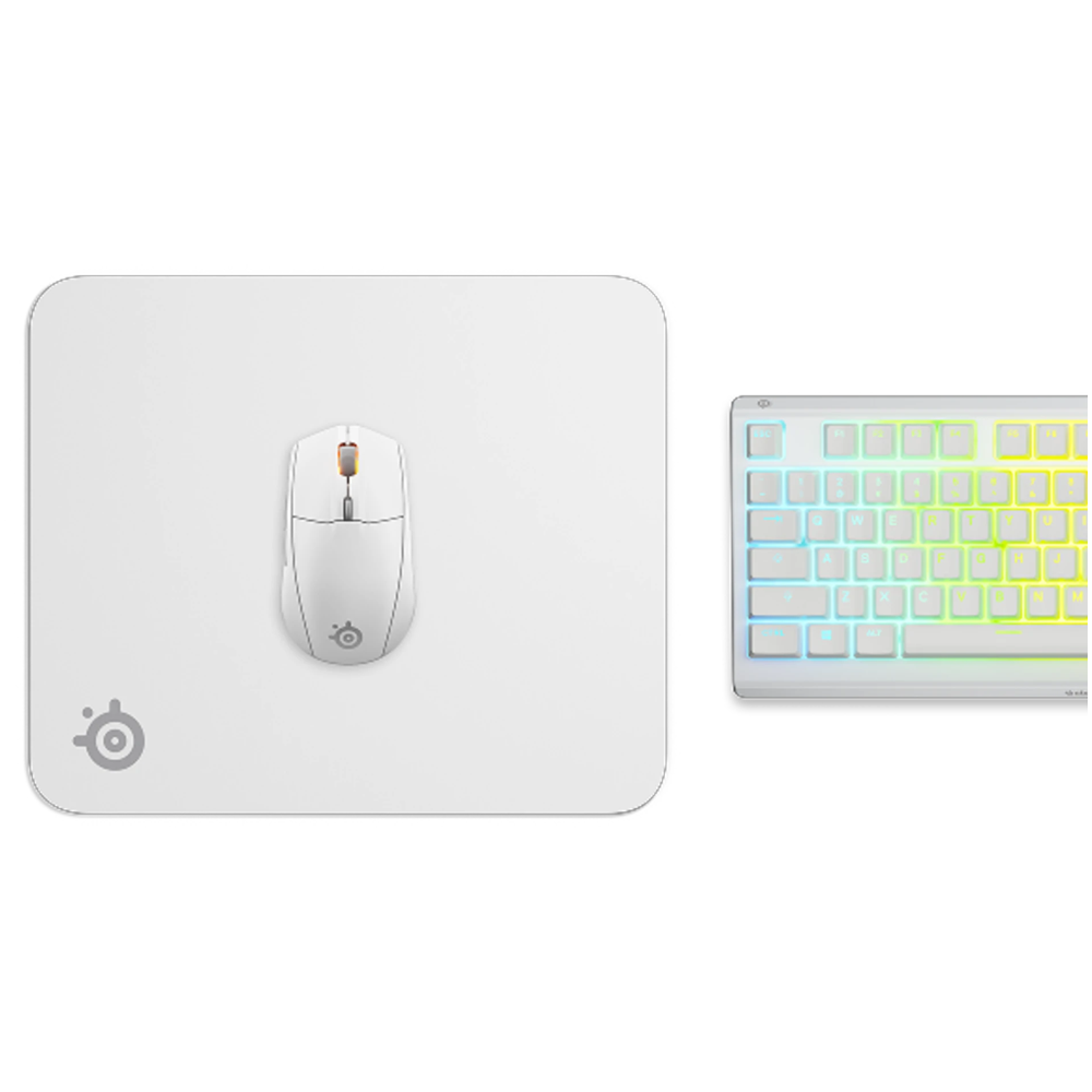 SteelSeries QCK M Beyaz Gaming Mouse Pad